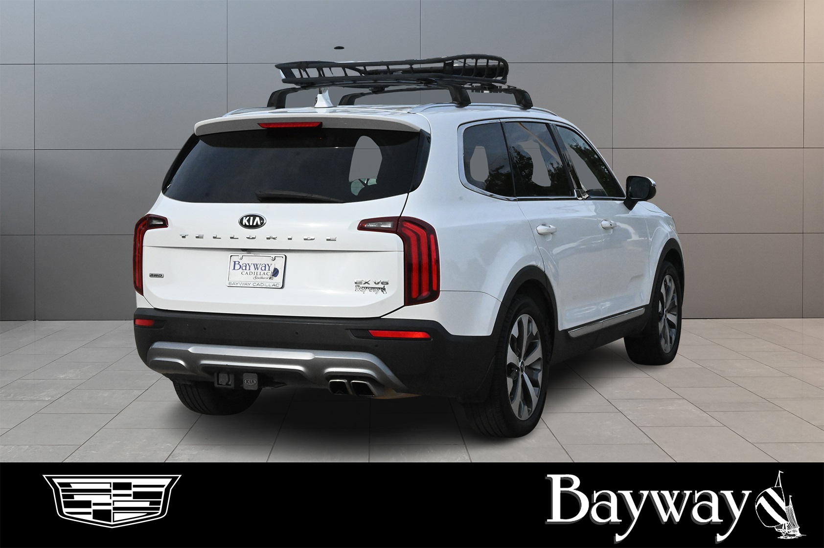 2021 Kia Telluride EX White at Shottenkirk Kia Fort Bend
