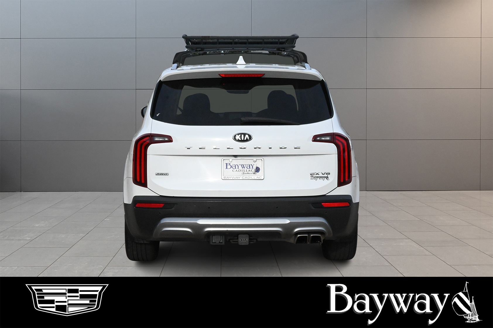 2021 Kia Telluride EX White at Shottenkirk Kia Fort Bend