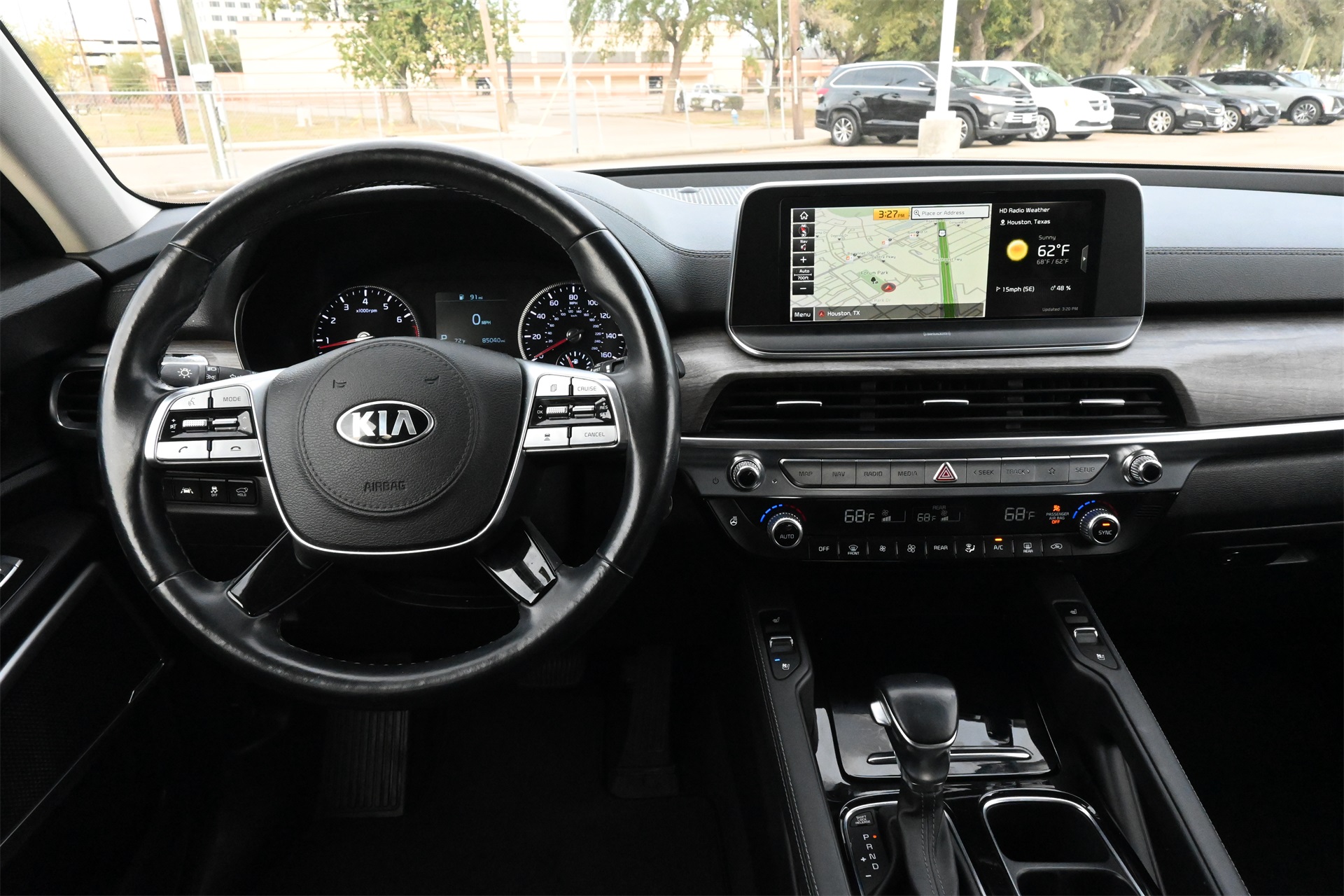 2021 Kia Telluride EX White at Shottenkirk Kia Fort Bend