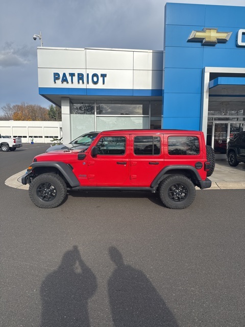 2024 Jeep Wrangler Willys 4xe for sale at PATRIOT CHEVROLET OF WARMINSTER