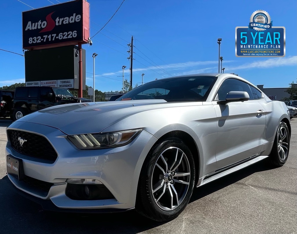 2017 Ford Mustang EcoBoost Premium Silver at Bayshore Chrysler Jeep Dodge Ram