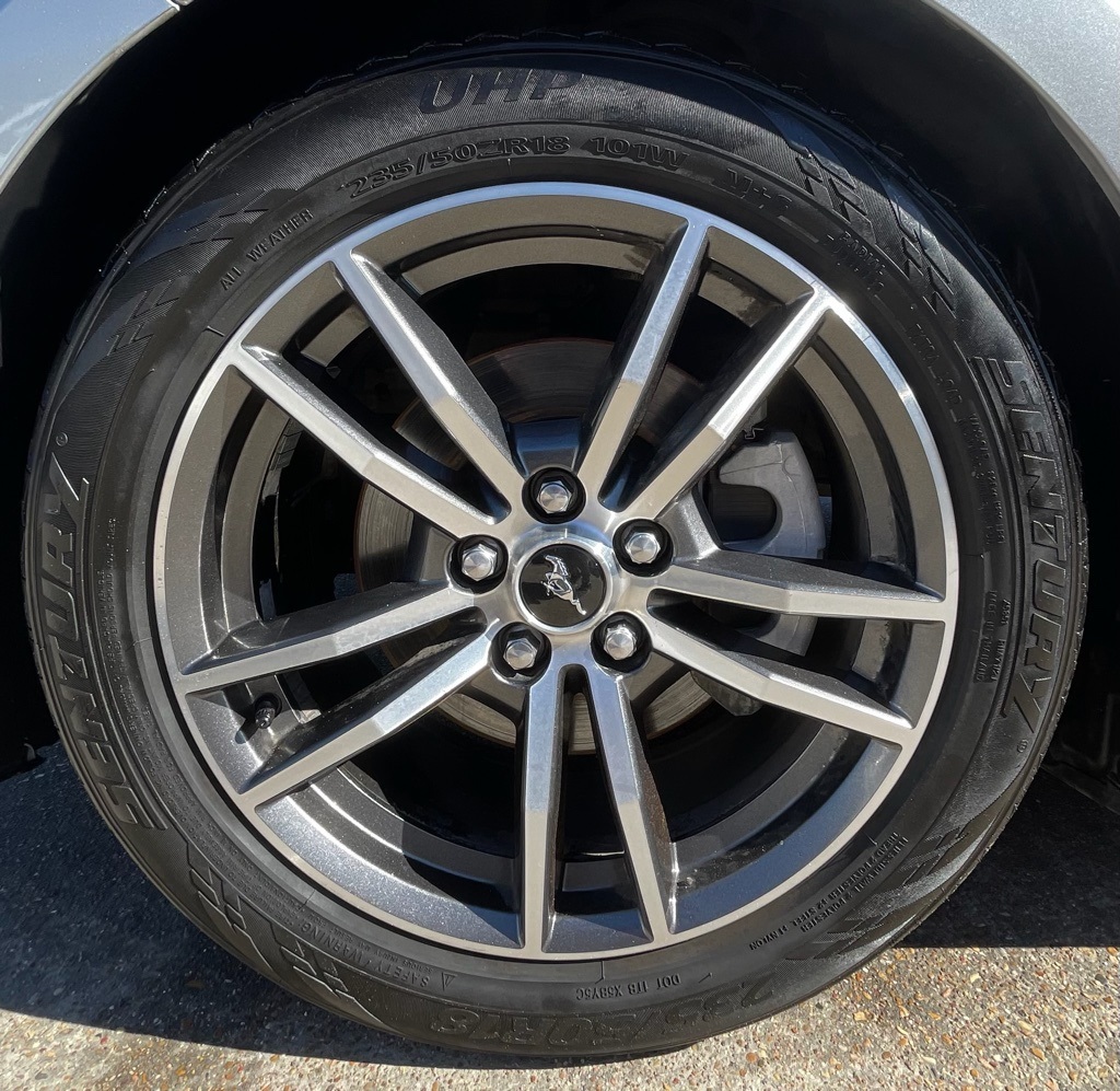 2017 Ford Mustang EcoBoost Premium Silver at Bayshore Chrysler Jeep Dodge Ram