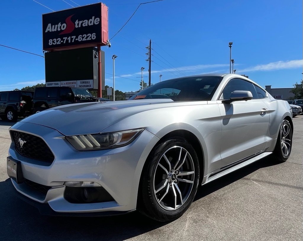 2017 Ford Mustang EcoBoost Premium Silver at Bayshore Chrysler Jeep Dodge Ram