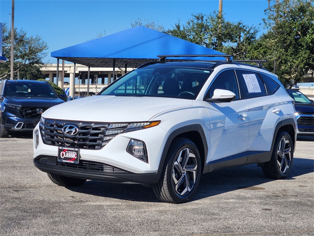2023 Hyundai Tucson Hybrid SEL Convenience White at DeMontrond Gulf Freeway