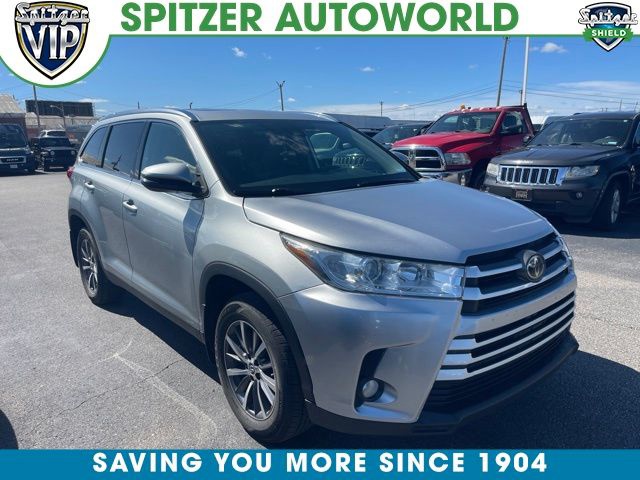 Celestial Silver Metallic 2019 Toyota Highlander SUV / Crossover All-Wheel Drive 8-Speed Automatic