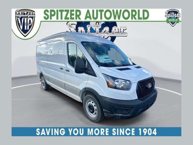 Oxford White 2026 Ford Transit Cargo 250 Medium Roof LB RWD Van Rear-Wheel Drive