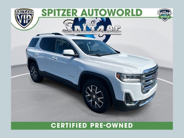 Summit White 2023 GMC Acadia SUV / Crossover Four-Wheel Drive 9-Speed Automatic