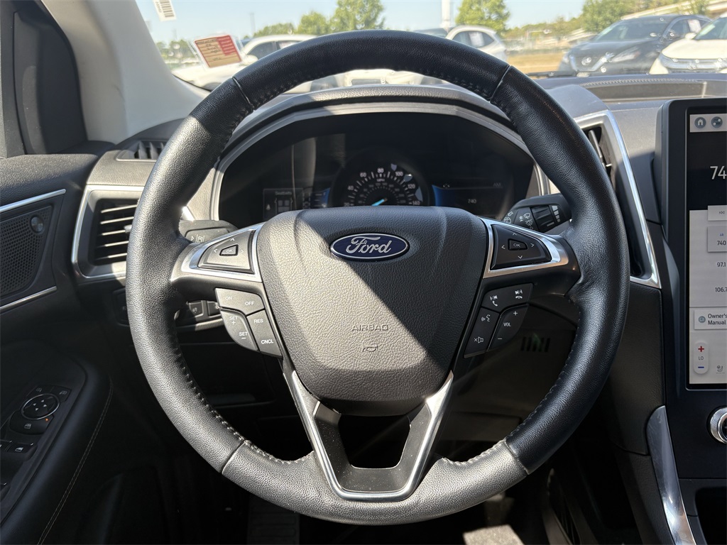 2022 Ford Edge Titanium Red at Durrett Motor Company