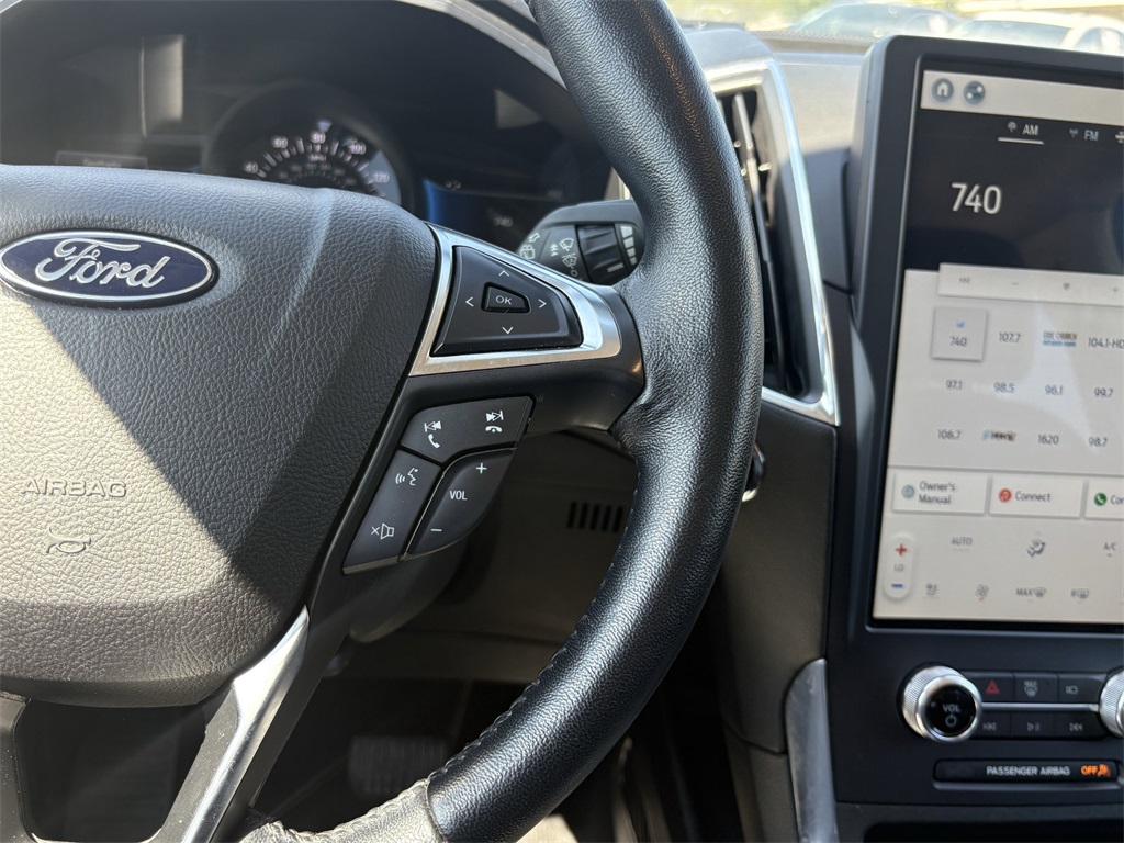 2022 Ford Edge Titanium Red at Durrett Motor Company