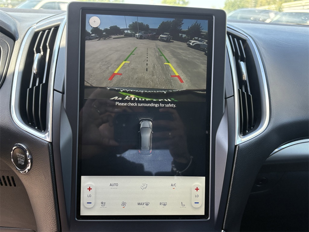 2022 Ford Edge Titanium Red at Durrett Motor Company