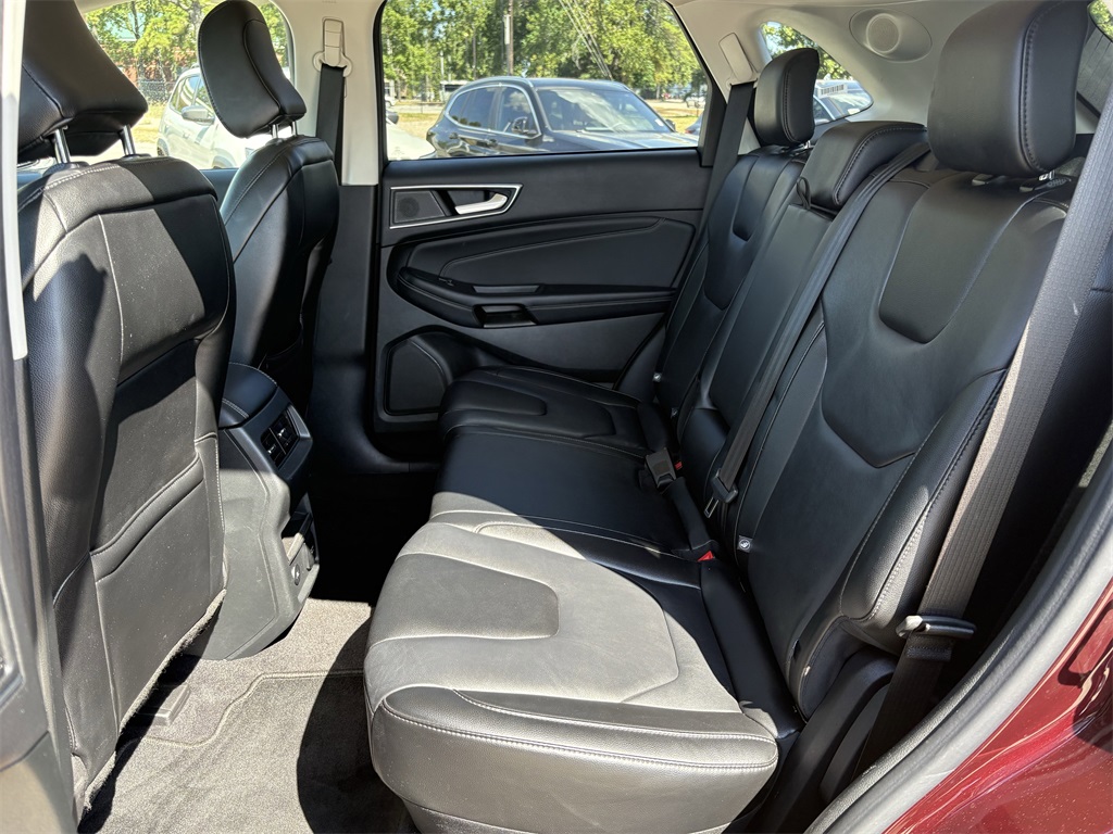 2022 Ford Edge Titanium Red at Durrett Motor Company