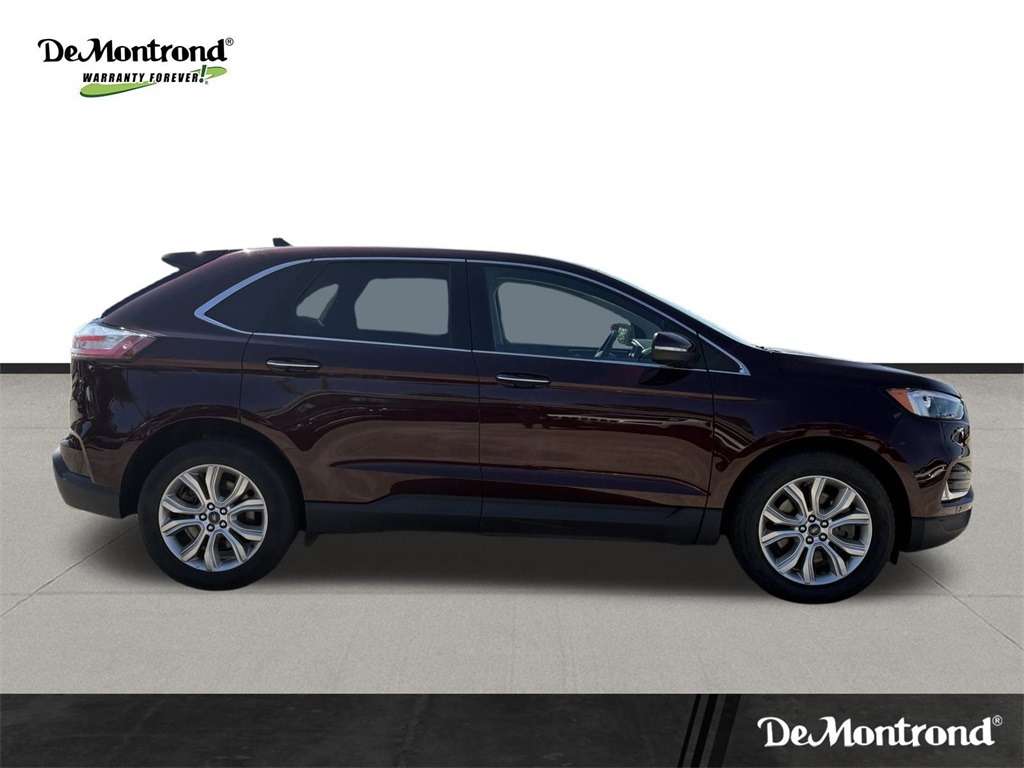 2022 Ford Edge Titanium Red at Durrett Motor Company
