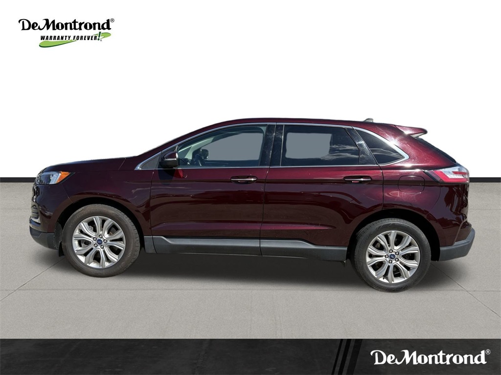 2022 Ford Edge Titanium Red at Durrett Motor Company