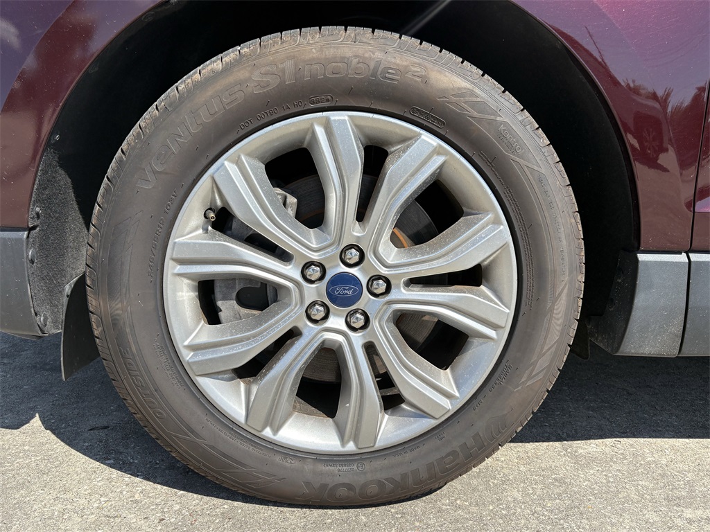 2022 Ford Edge Titanium Red at Durrett Motor Company