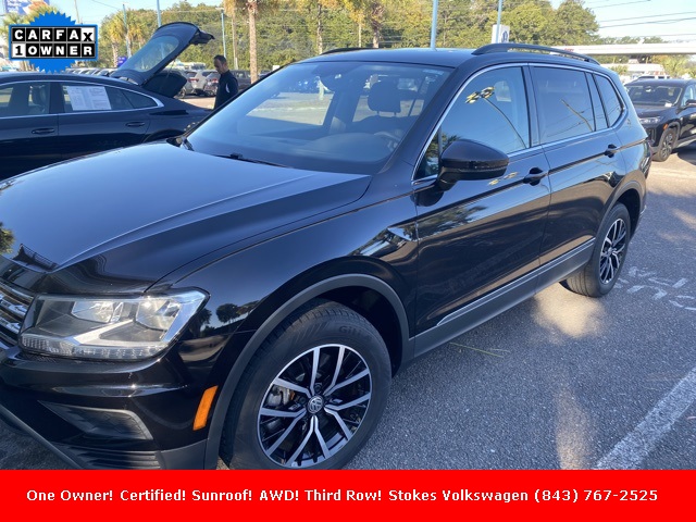 2021 Volkswagen Tiguan 2.0T SE Black at Stokes Volkswagen