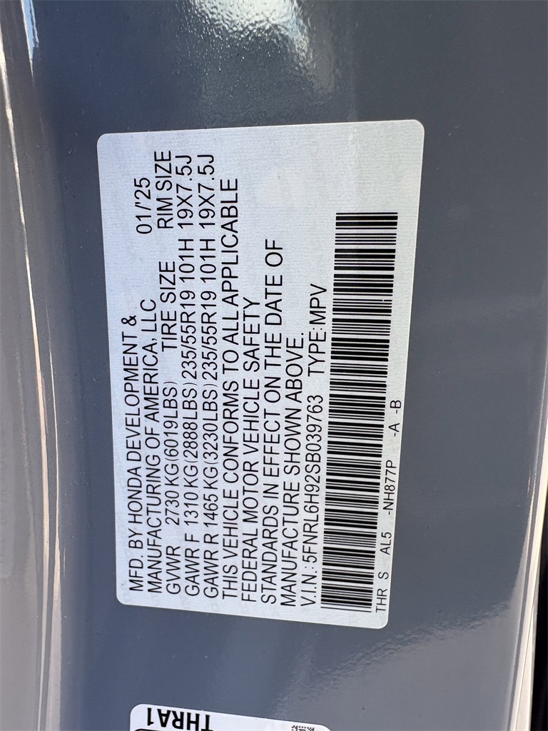 2025 Honda Odyssey Elite  at Community Honda