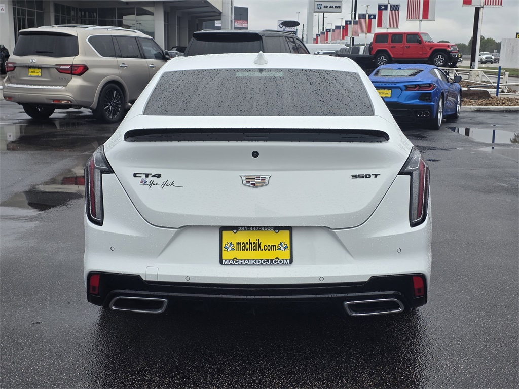 2024 Cadillac CT4 Sport White at Bayway Cadillac Southwest