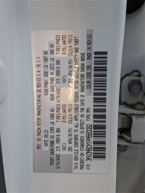 2023 Mazda CX-30 2.5 S Preferred Package White at Texan Dodge Chrysler Jeep Ram