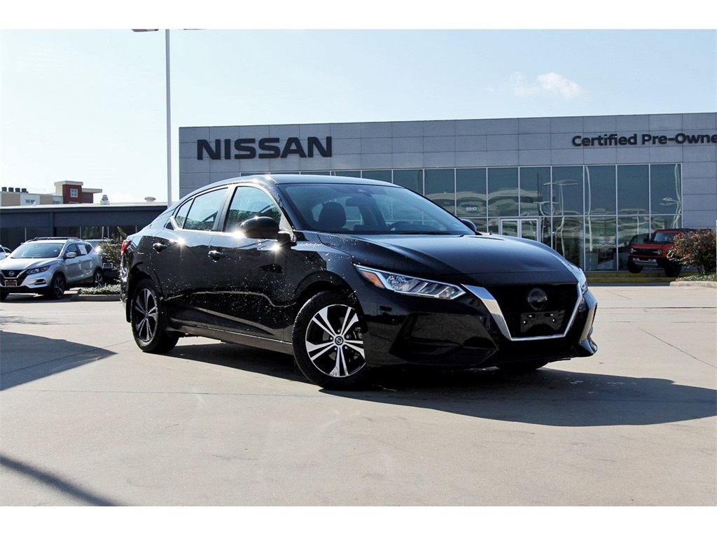 2021 Nissan Sentra SV Black at Joe Myers Mazda Kia