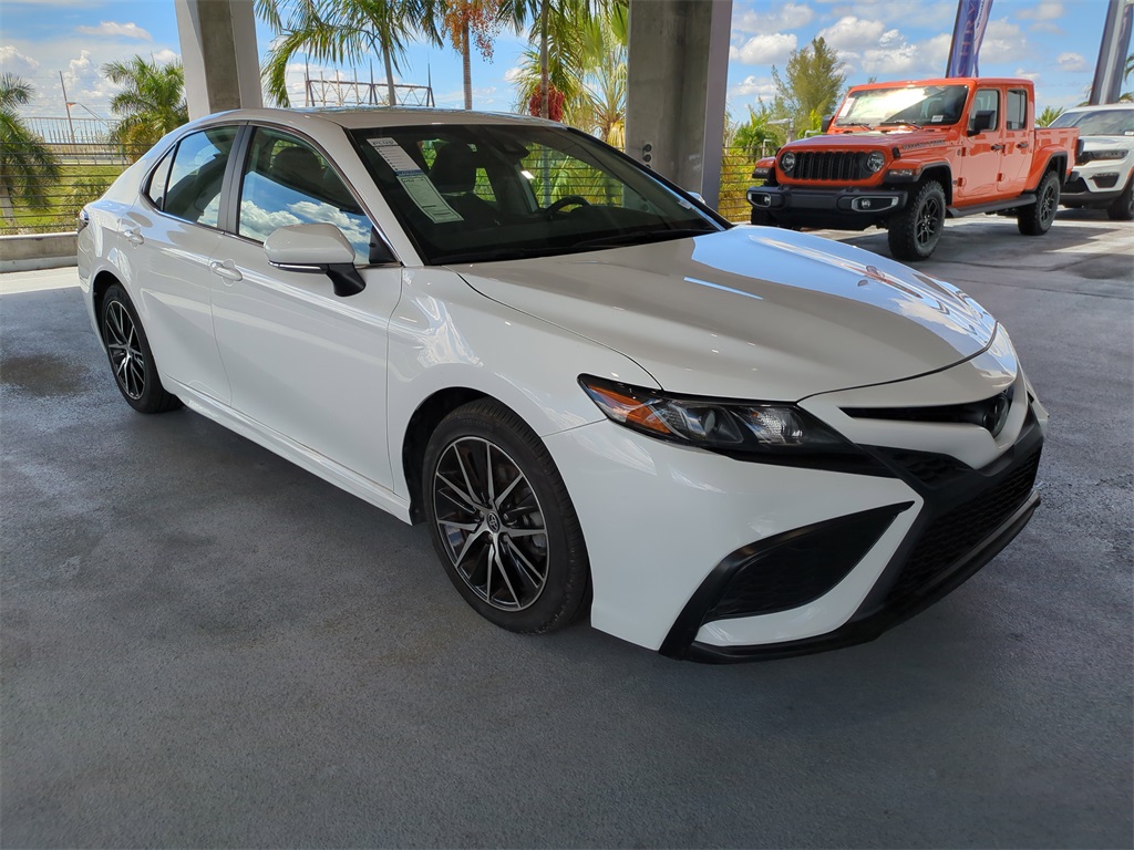 Certified 2023 Toyota Camry SE Nightshade with VIN 4T1G11AKXPU737304 for sale in Tamarac, FL