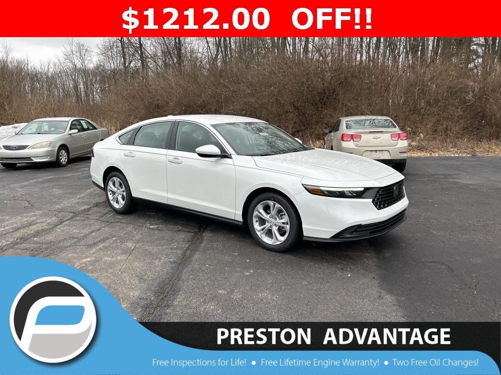 2025 Honda Accord Sedan LX