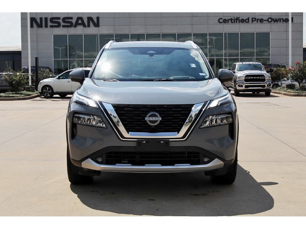 2022 Nissan Rogue Platinum Gray at DeMontrond Auto Country