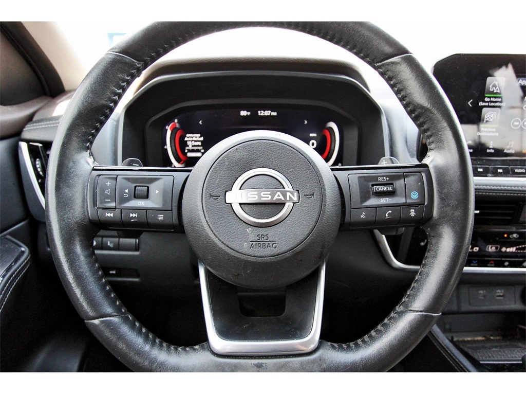 2022 Nissan Rogue Platinum Gray at DeMontrond Auto Country