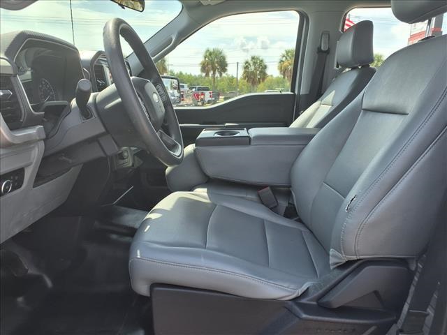 2023 Ford F-150 XL White at Texan Dodge Chrysler Jeep Ram