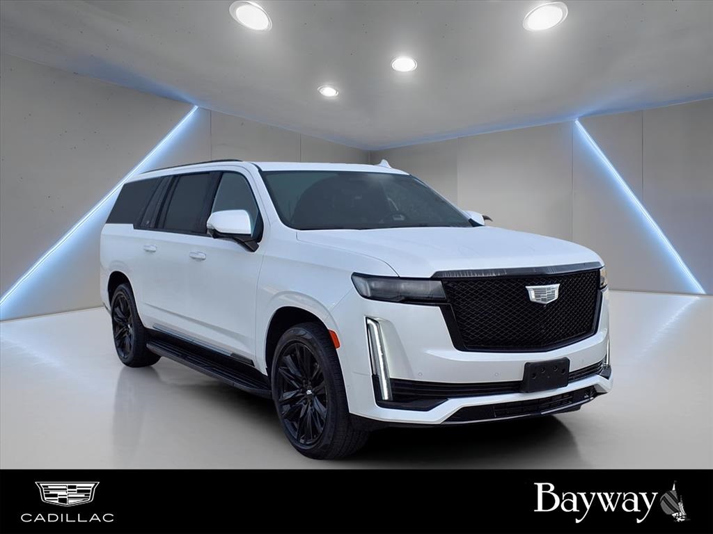 2022 Cadillac Escalade ESV Sport White at Bayway Cadillac Southwest
