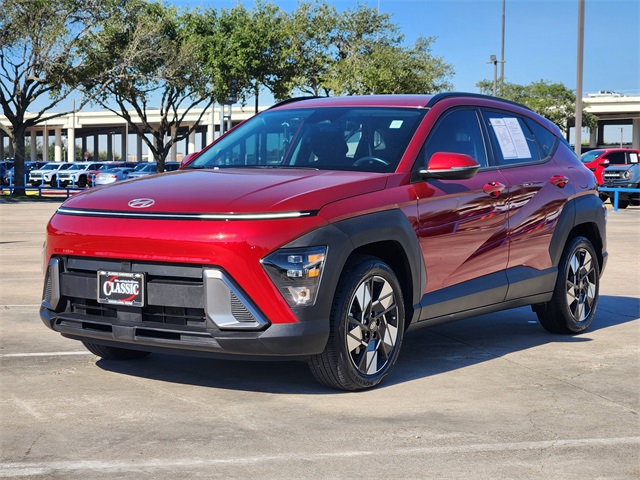 2024 Hyundai Kona SEL Red at Big Star Chrysler Jeep Dodge Ram 