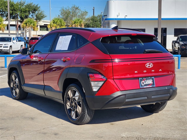 2024 Hyundai Kona SEL Red at Big Star Chrysler Jeep Dodge Ram 