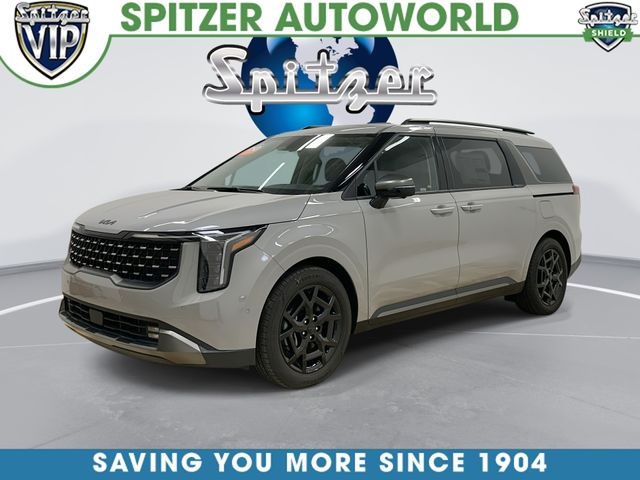 Ceramic Silver 2026 Kia Carnival SX Prestige FWD Minivan Front-Wheel Drive 8-Speed Automatic