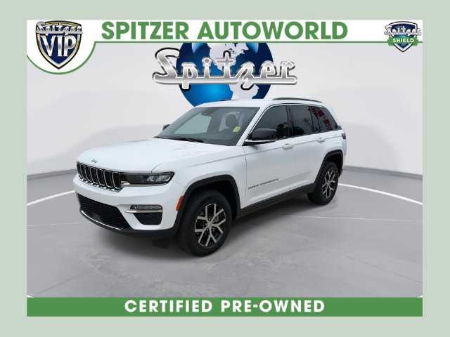 Bright White Clearcoat 2024 Jeep Grand Cherokee SUV / Crossover Four-Wheel Drive 8-Speed Automatic