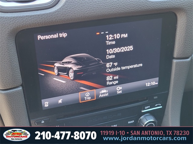 Used Car 2020 Porsche 718 Cayman  Base For Sale Under $60,000 In San Antonio, Texas