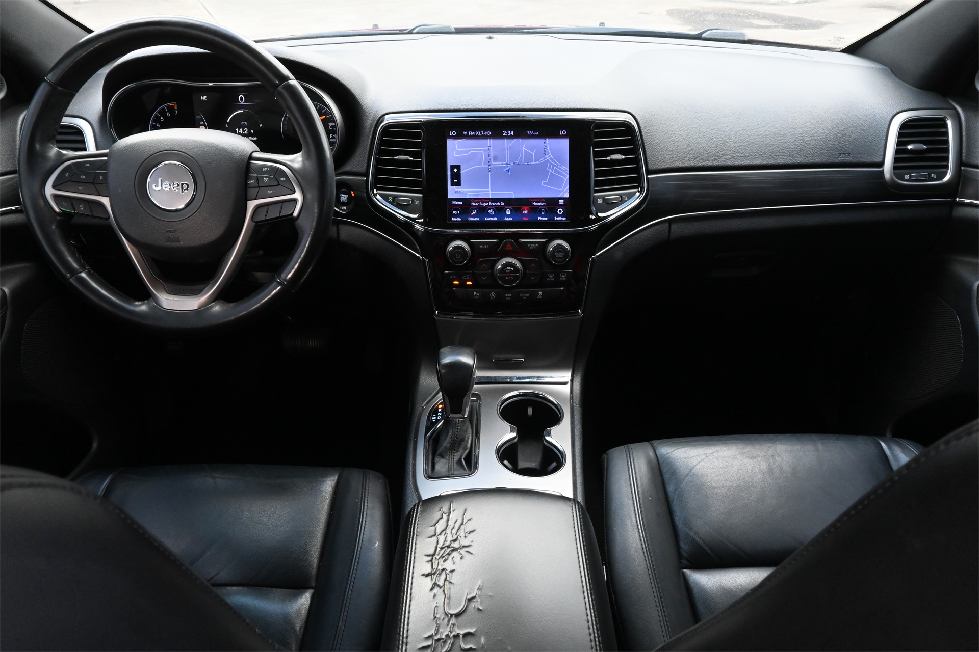 2020 Jeep Grand Cherokee Limited Red at Texan Dodge Chrysler Jeep Ram