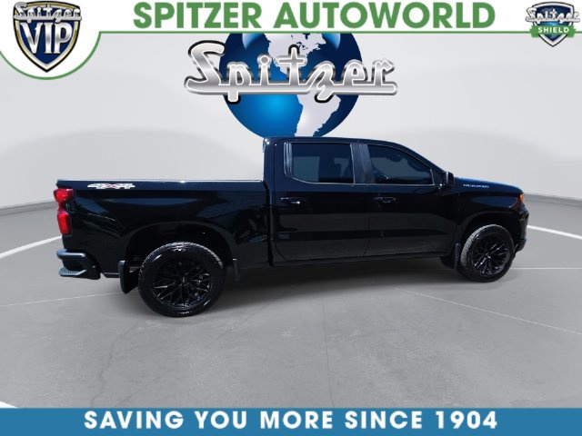 Black 2023 Chevrolet Silverado 1500 Pickup Truck Four-Wheel Drive Automatic