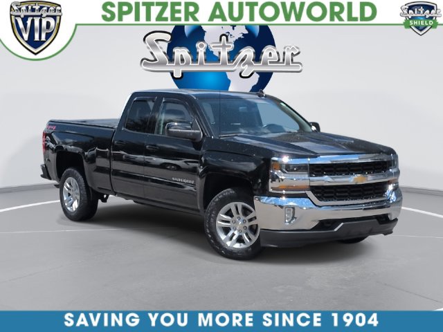 Black 2019 Chevrolet Silverado 1500 Pickup Truck Four-Wheel Drive Automatic
