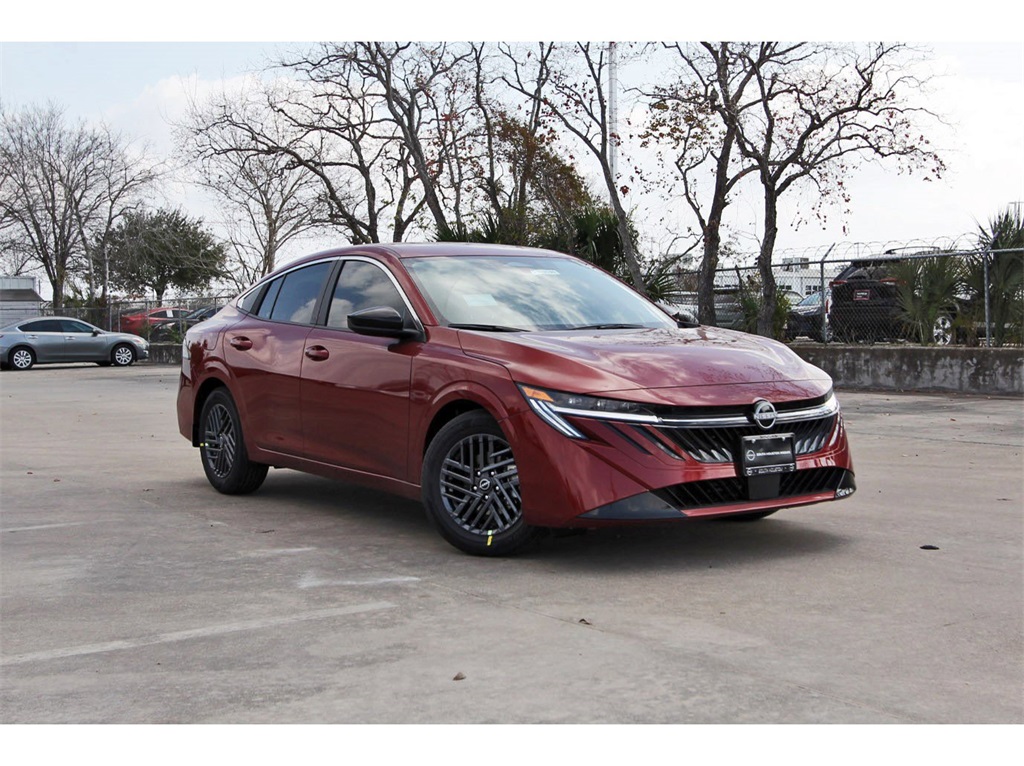 2026 Nissan Sentra SV Red at Central Houston Nissan