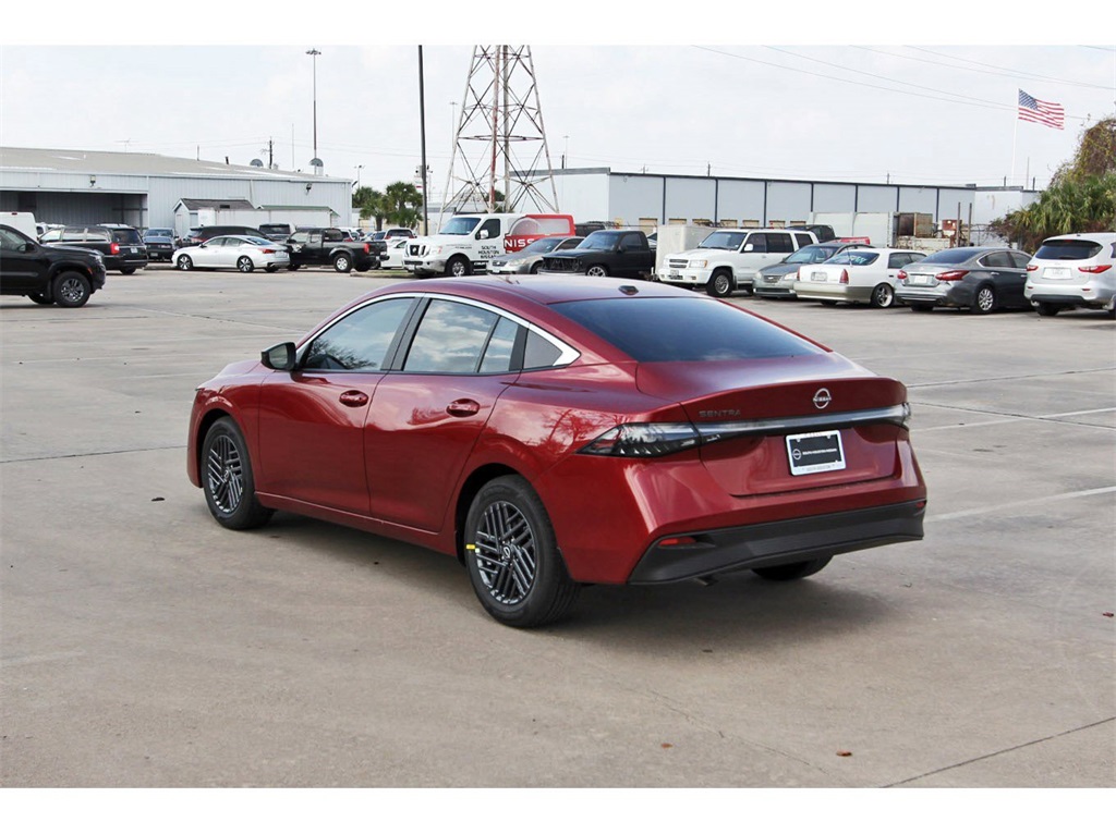 2026 Nissan Sentra SV Red at Central Houston Nissan