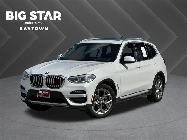 2021 BMW X3 xDrive30i White at Classic Elite Chevrolet Hwy 6