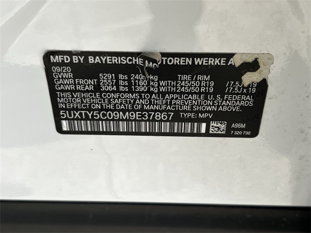 2021 BMW X3 xDrive30i White at Classic Elite Chevrolet Hwy 6