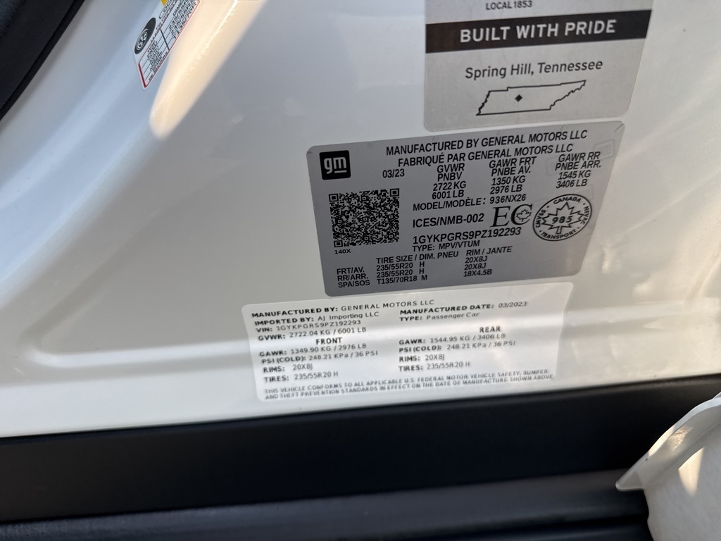 2023 Cadillac XT6