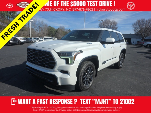 2025 Toyota Sequoia Platinum 4WD