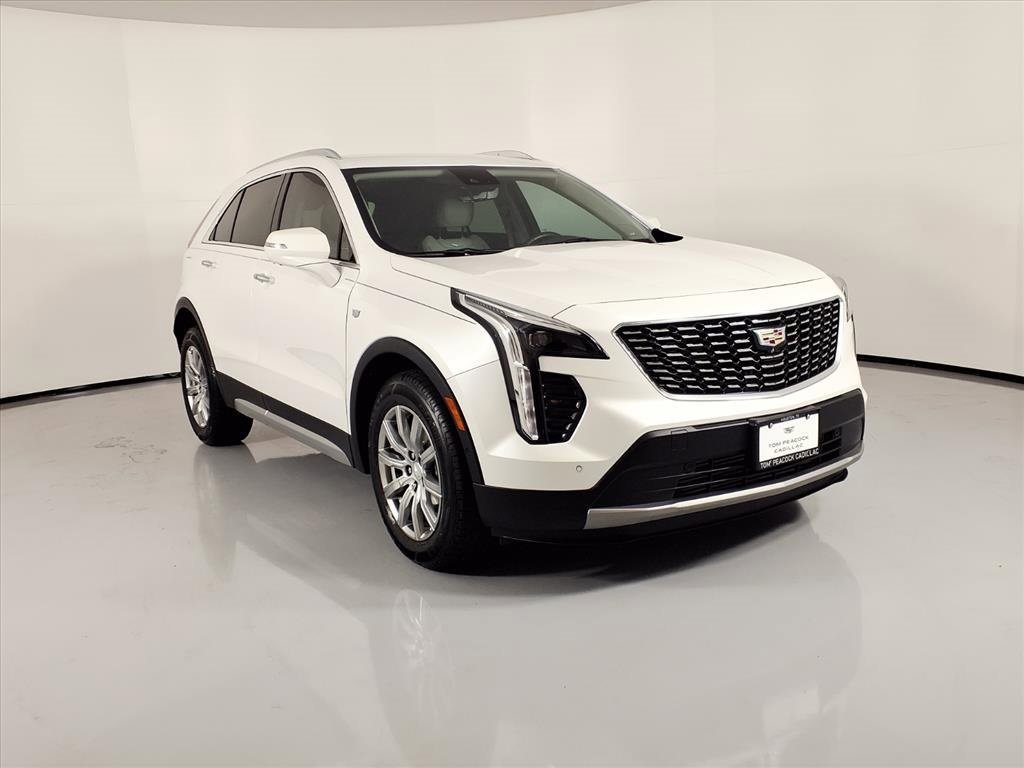 2023 Cadillac XT4 Premium Luxury White at Tom Peacock Cadillac