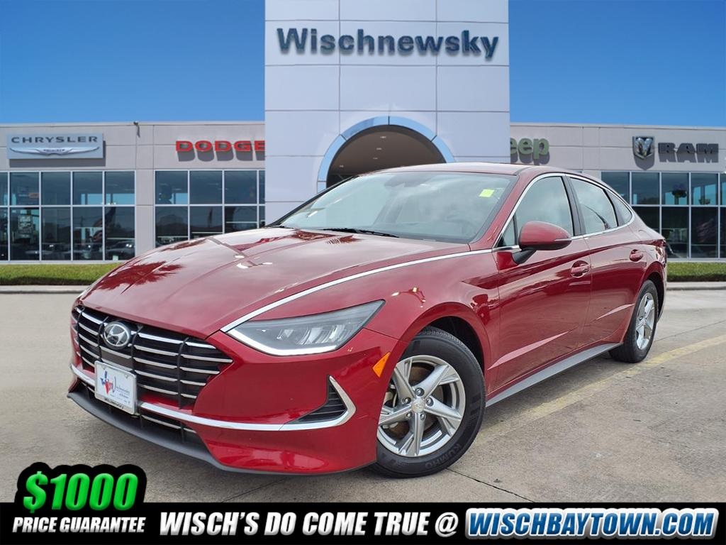 2023 Hyundai Sonata SE Red at Bayway Chrysler Dodge Jeep Ram
