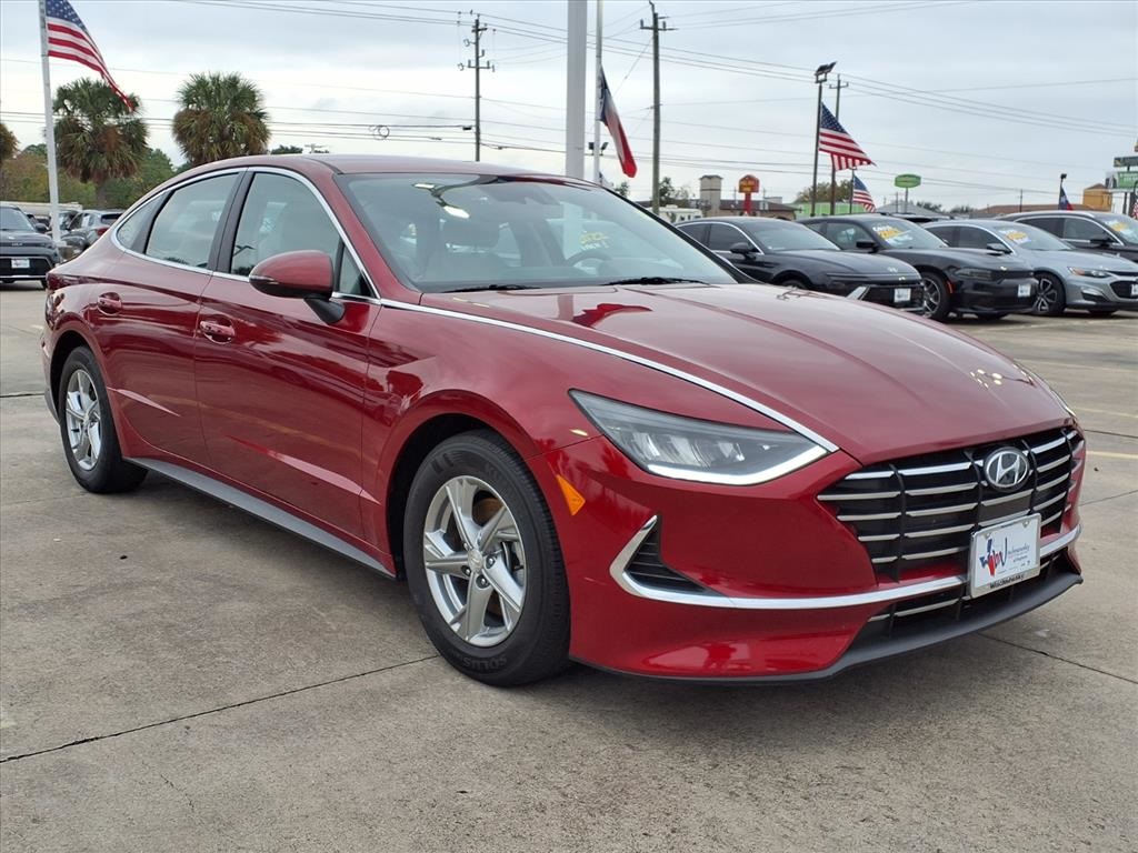 2023 Hyundai Sonata SE Red at Bayway Chrysler Dodge Jeep Ram