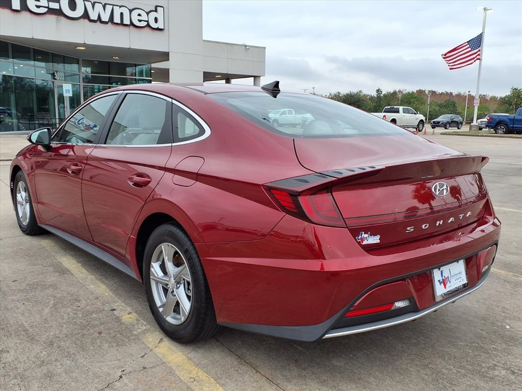 2023 Hyundai Sonata SE Red at Bayway Chrysler Dodge Jeep Ram