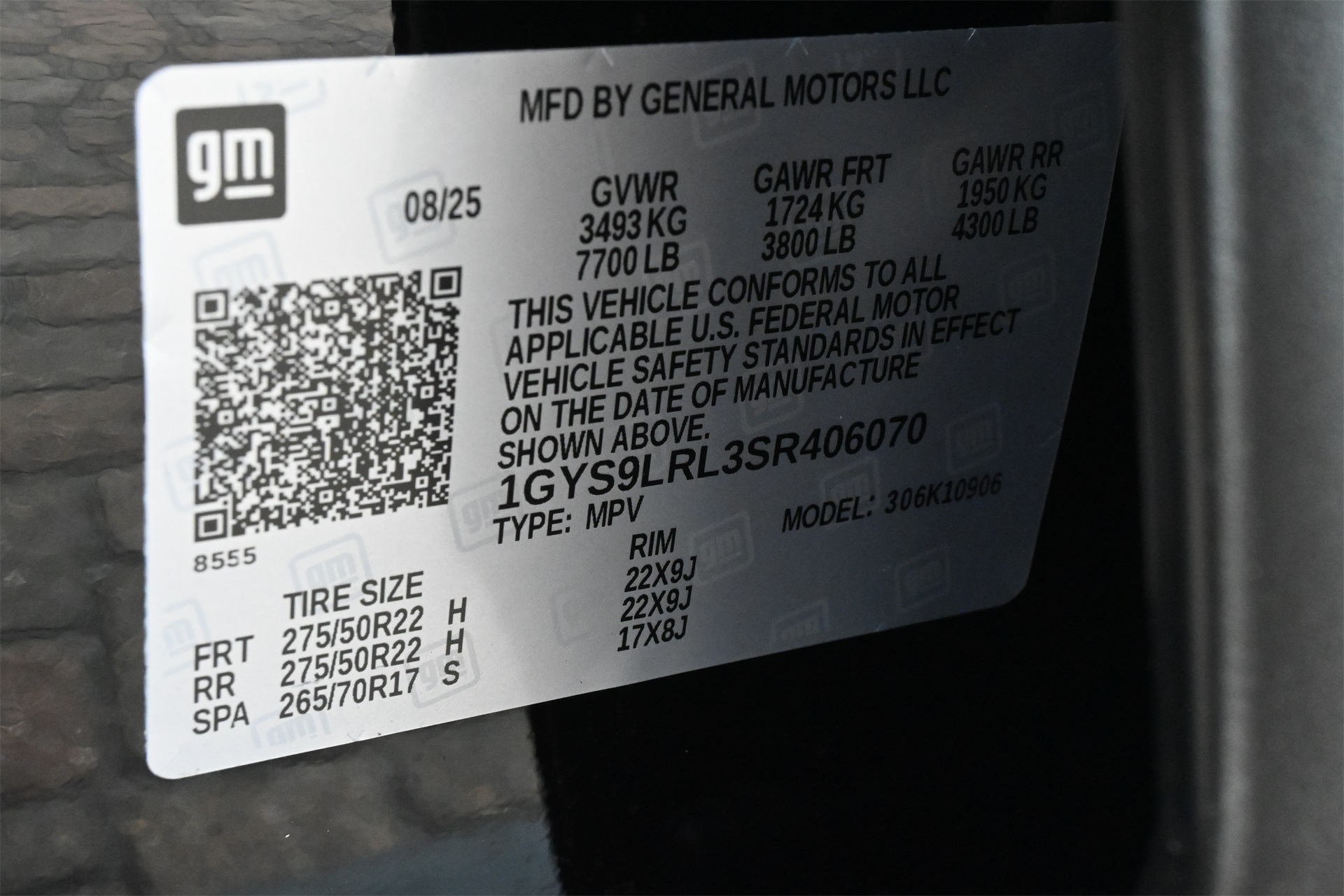 2025 Cadillac Escalade ESV Premium Black at Tom Peacock Cadillac