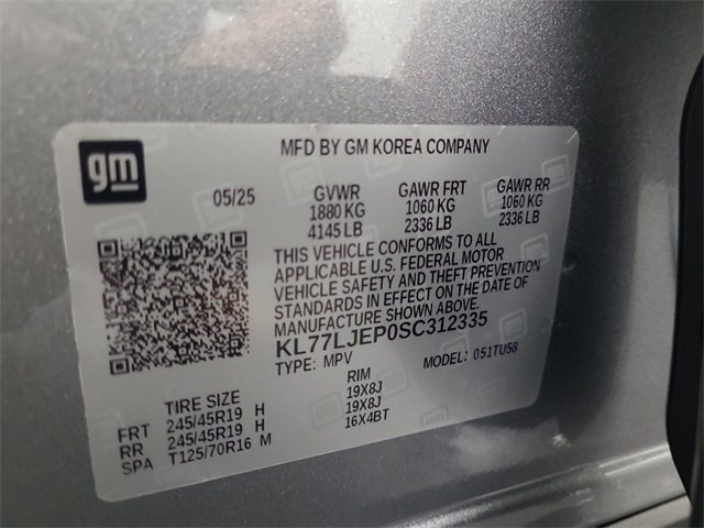 2025 – Chevrolet – Trax
