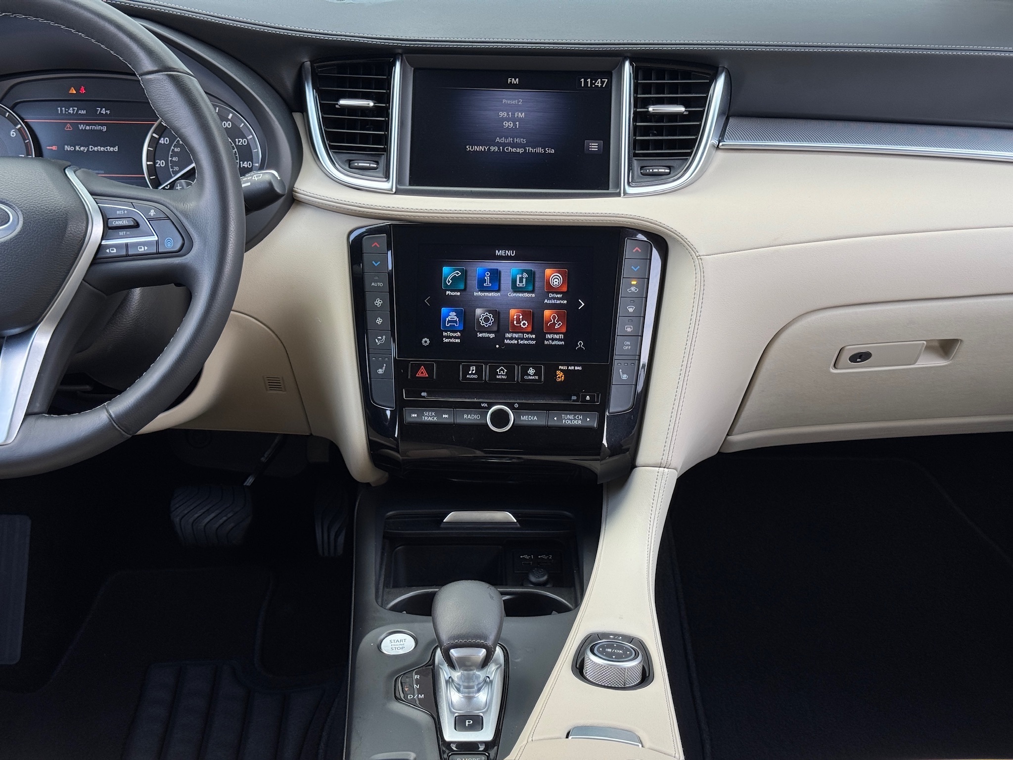 2021 INFINITI QX50 LUXE White at North Houston Mitsubishi